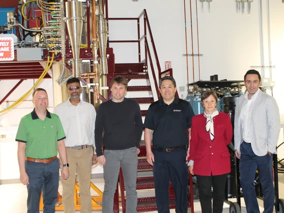 The Mach-X research team made up of University of Arizona College of Engineering engineers.