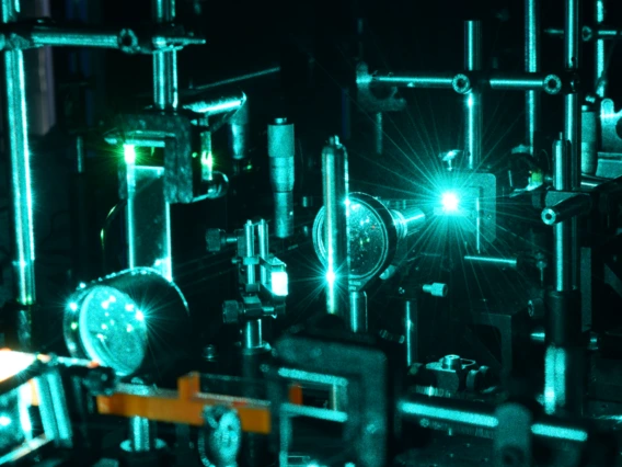 Metallic technology is highlighted with green light.