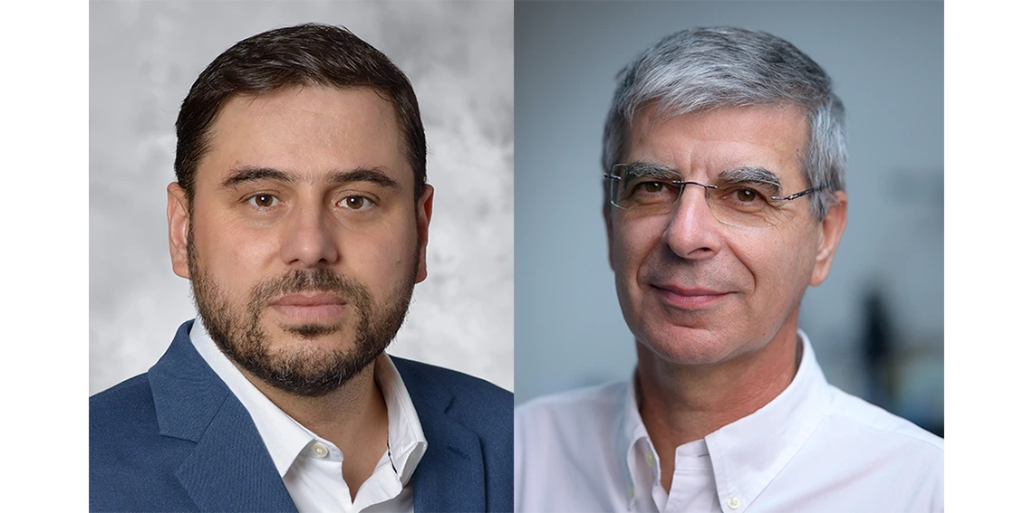 Zafer Mutlu and Pierre Deymier, materials science and engineering professors at the University of Arizona College of Arizona.