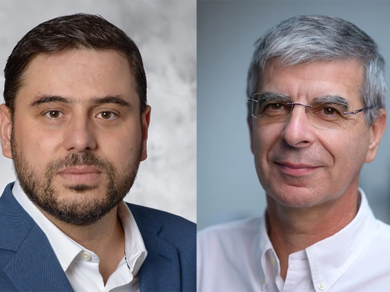 Zafer Mutlu and Pierre Deymier, materials science and engineering professors at the University of Arizona College of Arizona.