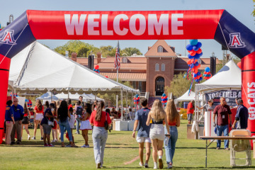 Univ of AZ Homecoming tailgate